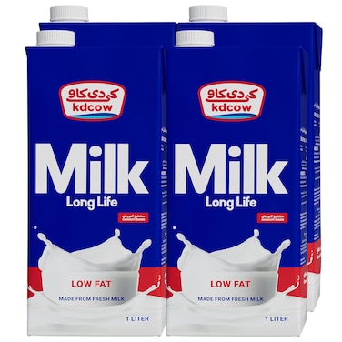 Kdcow Uht Milk Low Fat 1Lx4
