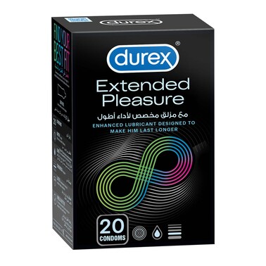 Durex Extended Pleasure Condoms 20s