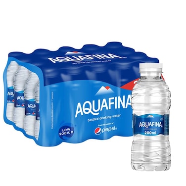 Aquafina Bottled Drinking Water 200Ml X 20