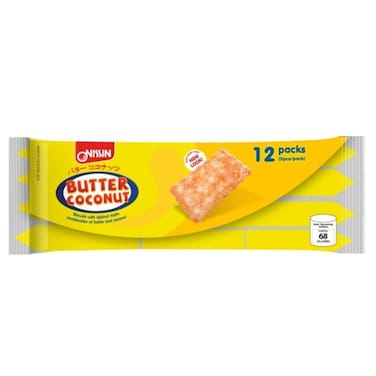 Monde Nissin Biscuit Butter Coconut 14Gx12