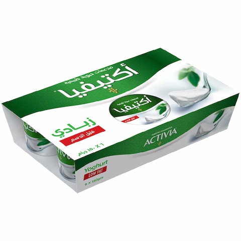 Activia Yoghurt Low Fat 150g x Pack Of 6
