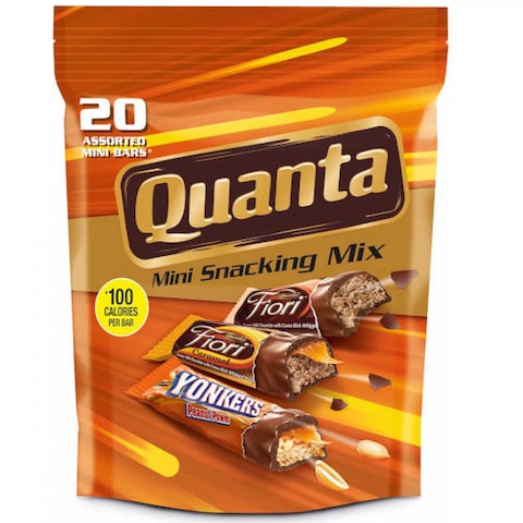 Quanta Mini Snacking Mix Chocolate Bar 384g