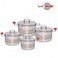 Saflon Premium Stainless Steel Cookware Set Of 8