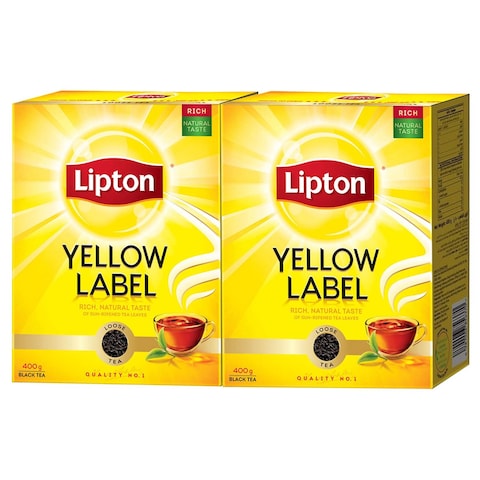 Lipton Yellow Classic Label Loose Black Tea 400g
