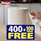 SANITA CLUB KITCHEN TOWELS 2ROLLS 400+100METERS FREE