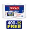 SANITA CLUB KITCHEN TOWELS 2ROLLS 400+100METERS FREE