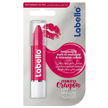 Labello Crayon Lipstick Hot Pink 3g