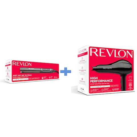 REVLON SPECIAL OFFER TURBO POWER IONIC HAIR DRYER + DIGITAL STYLER