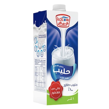 KdCow Long Life Lactose Free Milk 1L