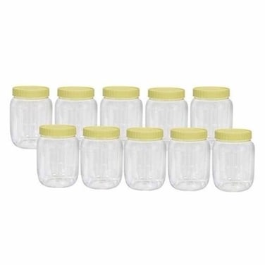 Winpet Plastic Jar 500ml x 10 Pcs