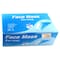 SPARKLE DISPOSABLE FACE MASK BLACK