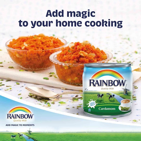 Rainbow Milk Evaporation Cardamom Convenience 170g X6