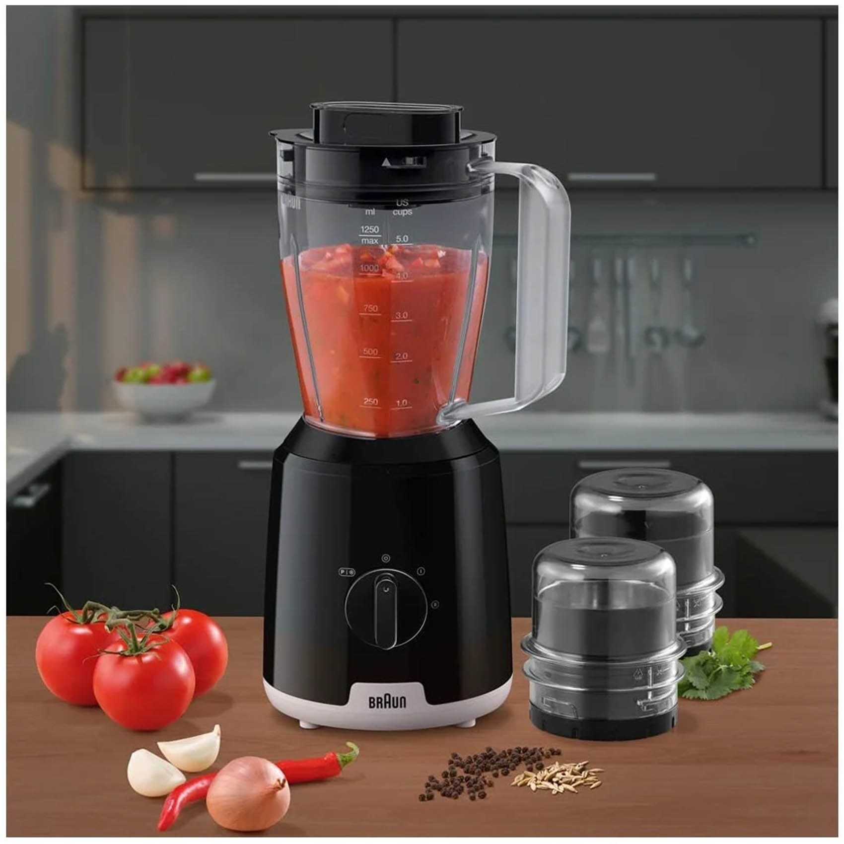 BRAUN PowerBlend1 ブレンダー ブラック 【公式通販】