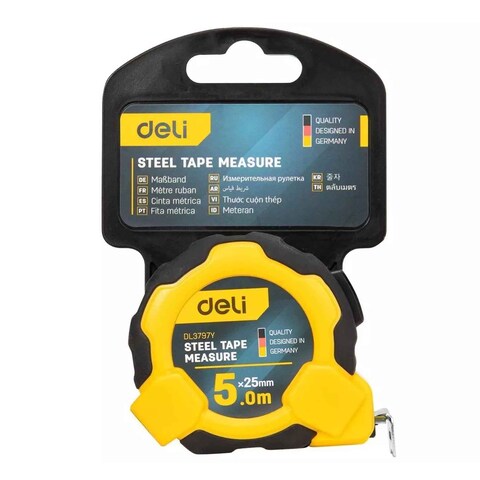 DELI MEASURNG TAPE SELF-LOCKNG 5X25