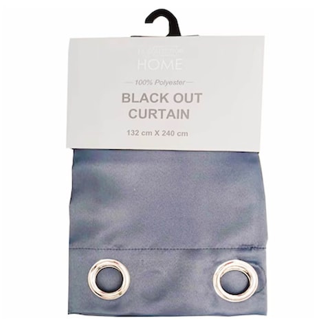 LC B.O CURTAIN 132X24 DGRAY 21003365