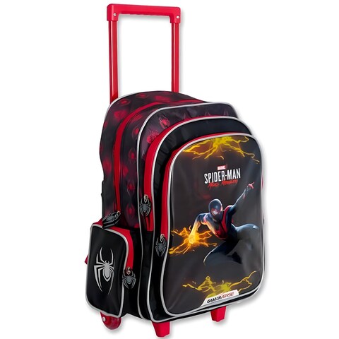 Marvel Spiderman Miles Morales Trolley Backpack, 16 inch