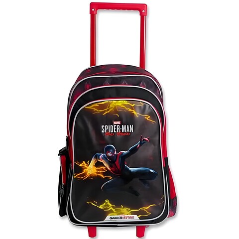 Marvel Spiderman Miles Morales Trolley Backpack, 16 inch