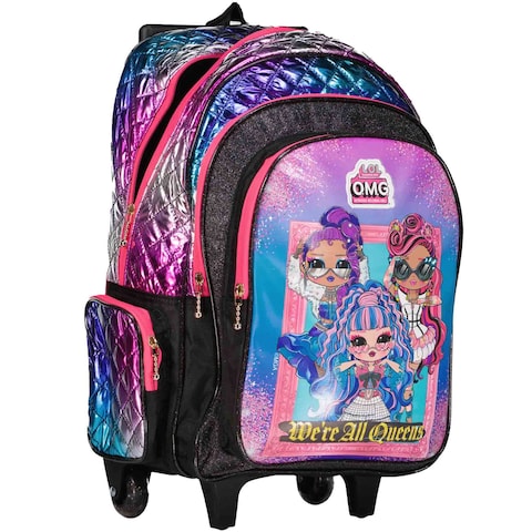 We Are All Queens Trolley Backpack,18 inch