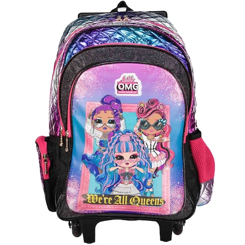 We Are All Queens Trolley Backpack,18 inch