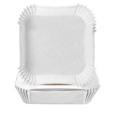 SQR FRYER PAPER LINER SML WHITE 50P