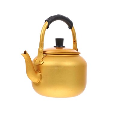 Aluminium Yellow Kettle 1Ltr