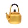 Aluminium Yellow Kettle 1Ltr