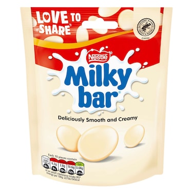 Nestle Milkybar Giant Buttons Deliciously Smooth And Creamy White Chocolate 94g