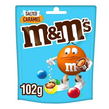 M&amp;M SALTED CARAMAL 102G