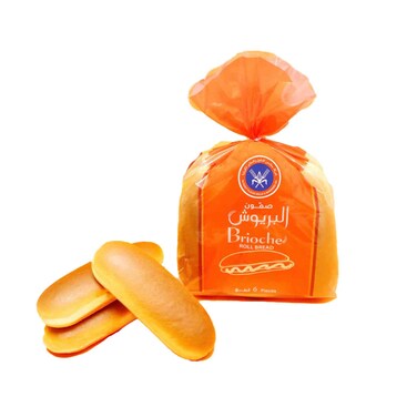 KFMB BRIOCHE ROLL BREAD 370G