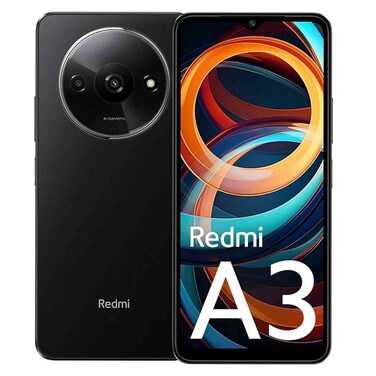 Redmi A3 (4GB RAM + 128GB Memory) 4G - Midnight Black
