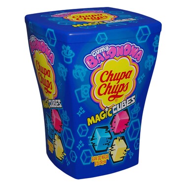 Chupa Chups Big Babool Magic Bubble Gum Cubes 41 Pieces