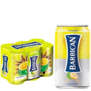 Barbican Citrus Malt Beverage 330ml x Pack of 6