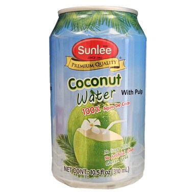 SUNLEE COCONUT WATER 100% WITH PULP 310ml