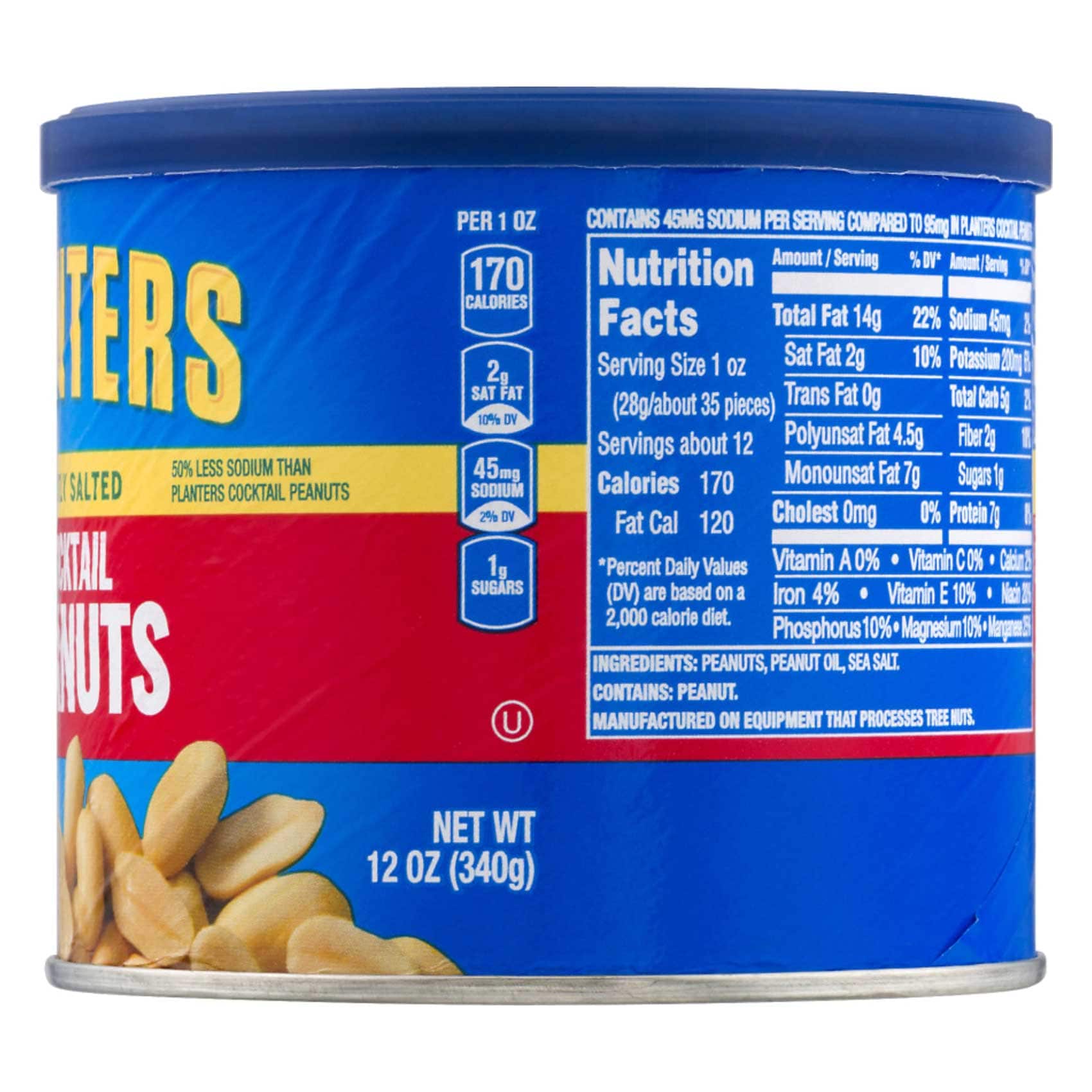 Planters Salted Peanuts Nutrition