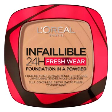 L'Oreal Paris Infallible 24H Foundation Powder 9g 245 Golden Honey