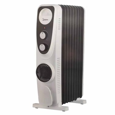 Midea Oil Filled Radiator Heater, 9 Fins,NY2009-22HF