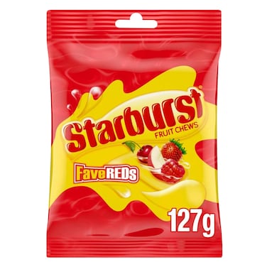 Starburst Fave Red Fruit Chews Candy 127g