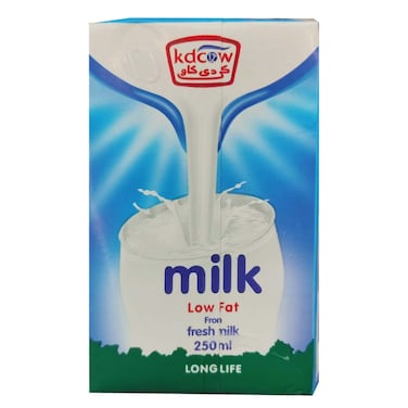 KD Cow UHT Low Fat Milk 250ml