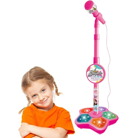 microphone with stand for kids
