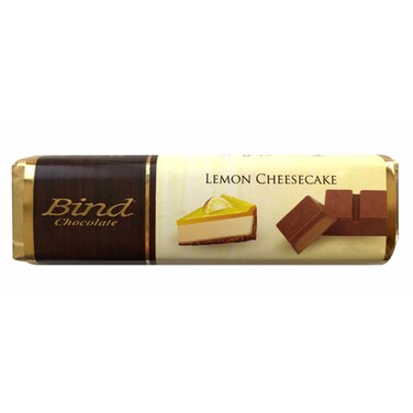 Bind Chocolate Lemon Cheesecake Chocolate Bar, 40g