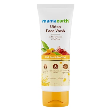 Mamaearth Ubtan Face Wash With Turmeric And Saffron 100ml