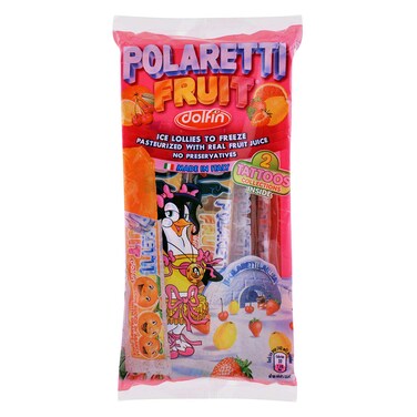 Dolfin Polaretti Fruit Ice Lollies Pink 40ml x Pack of 10