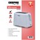 Geepas 2 Slice Bread Toaster , 700W,GBT36515