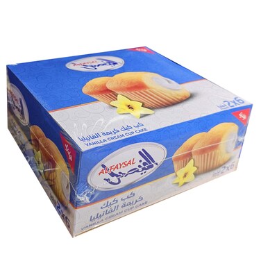 Al Faysal Cupcake Vanla Cream 60Gx6