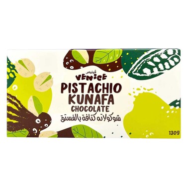 Venice Pistachio Kunafa Chocolate 130g