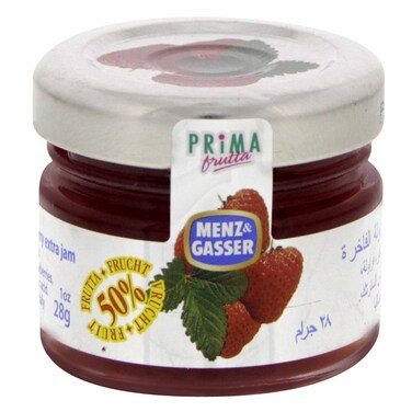Menz&amp;Amp;Gasser Prima Frutta Strawberry Jam 28G