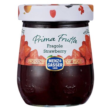 Menz&amp;Amp;Gasser Prima Frutta Strawberry Jam 340G