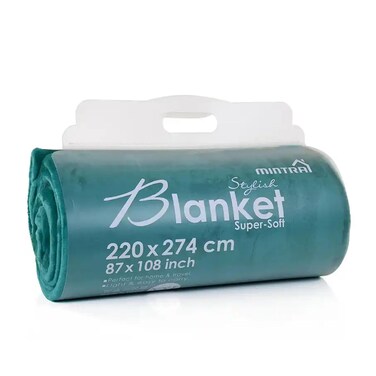 BLANKET(K)220X274 ASSORTED 07420