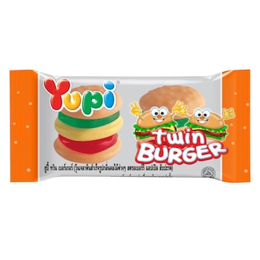 Yupi Twin Burger Jelly 14G