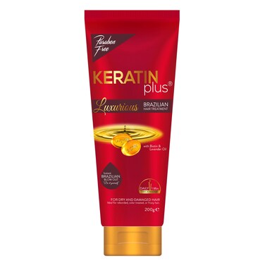 Keratin Plus Red Luxurious Brazilian Hair Treatment 200G